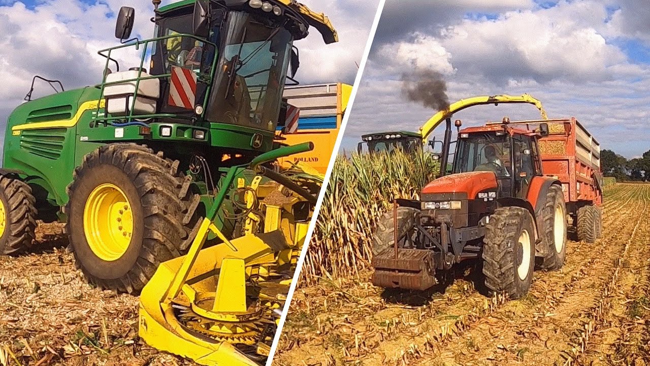 ETA Cleray Ensileuse john deere 7380 8 rangs 🌽 ensilage de maïs 2021