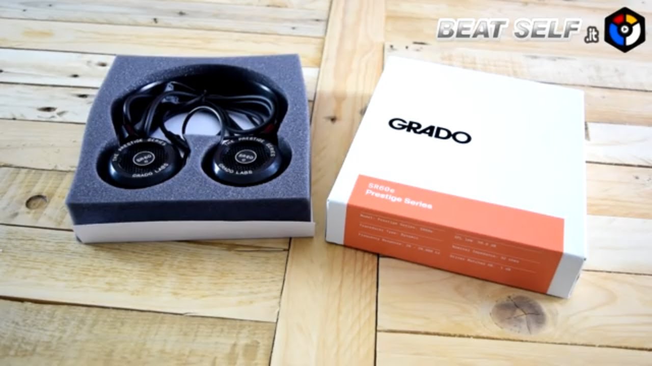 Grado SR60e Unboxing