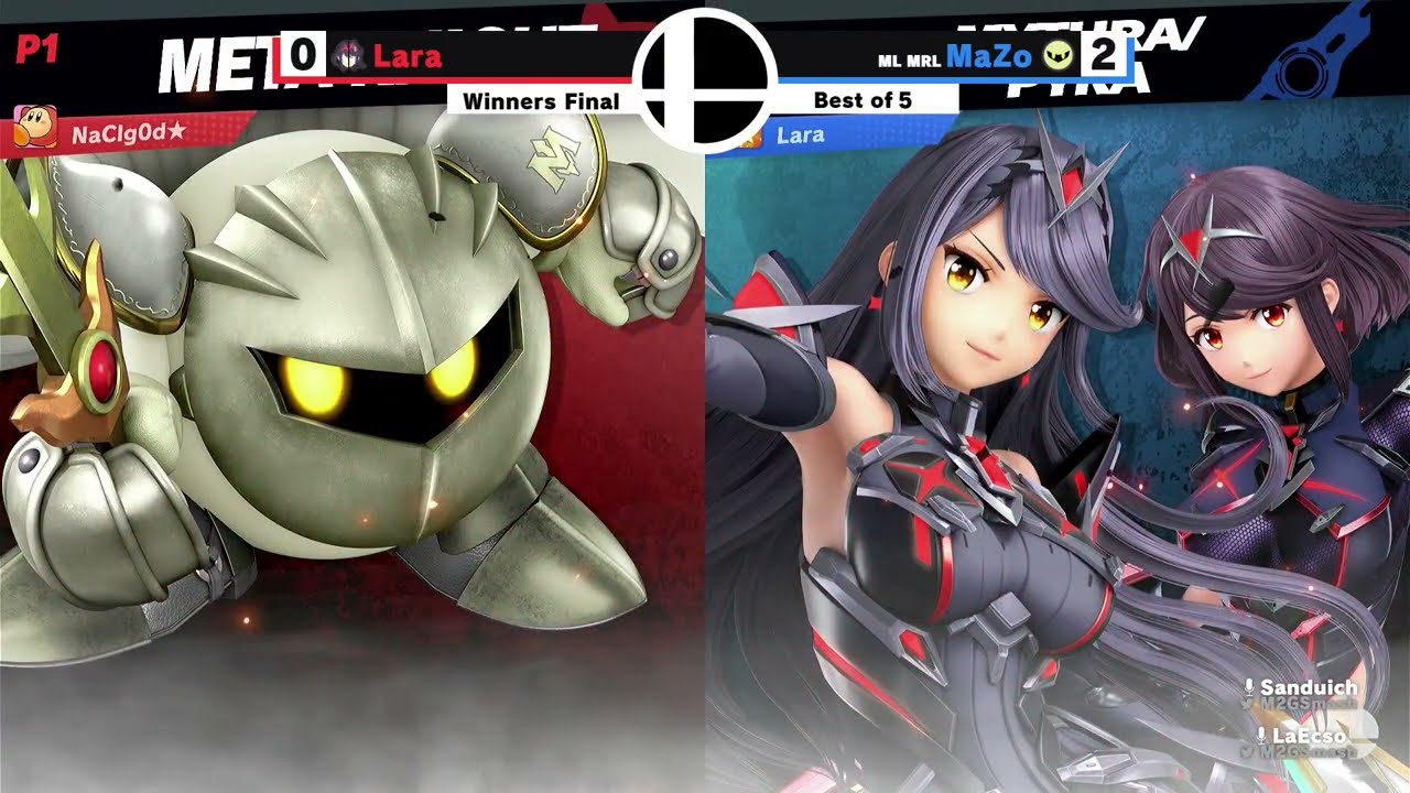 Lunes Miado #4 Winners Final - Lara (Aegis) vs MaZo (Meta Knight)