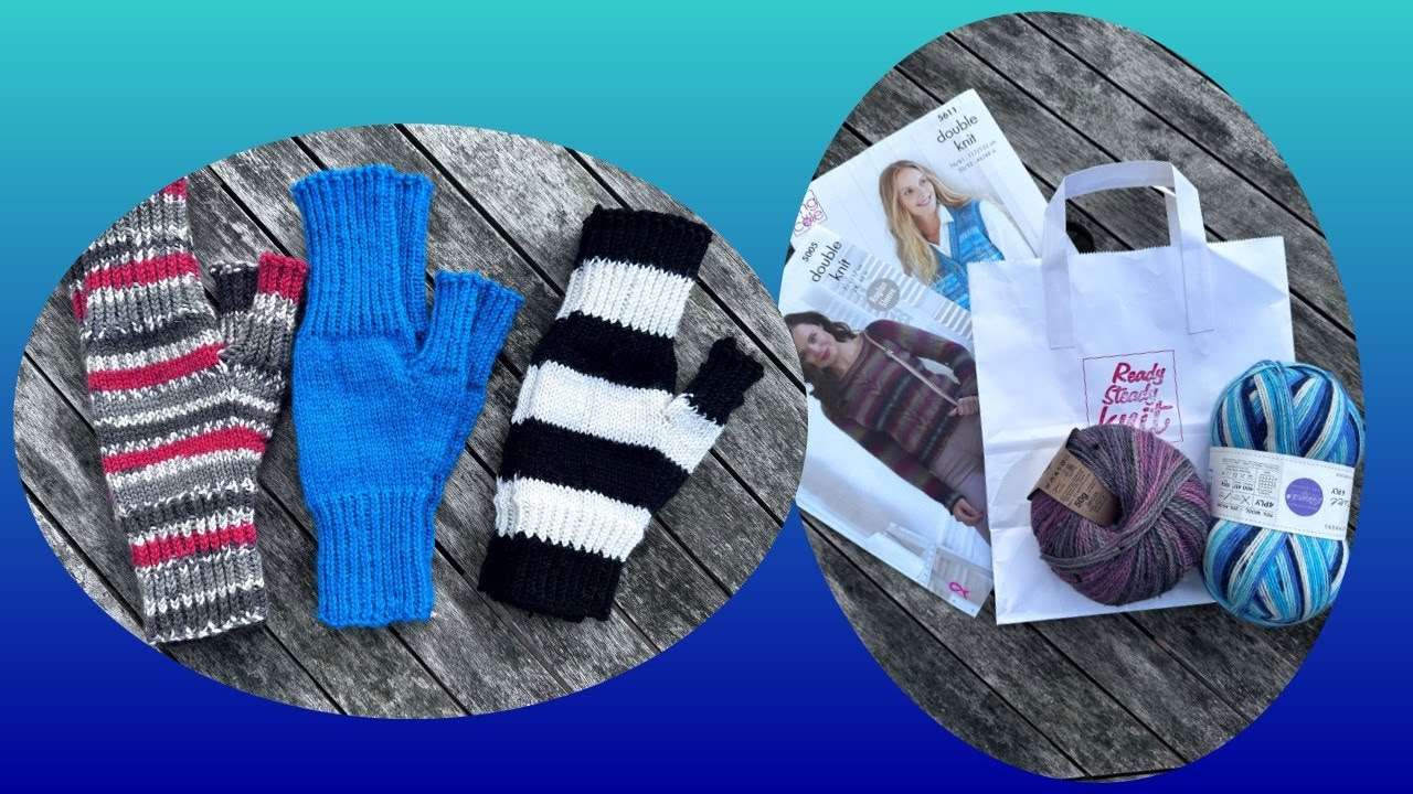 MinseyCrafts Episode 12 – Point Edwards Mitts and what I got from my local yarn shop