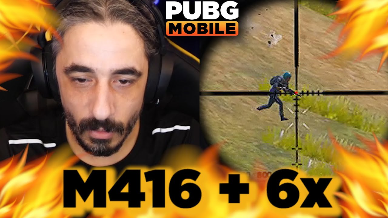 M416 + 6x = ÖLÜM !!! - PUBG Mobile