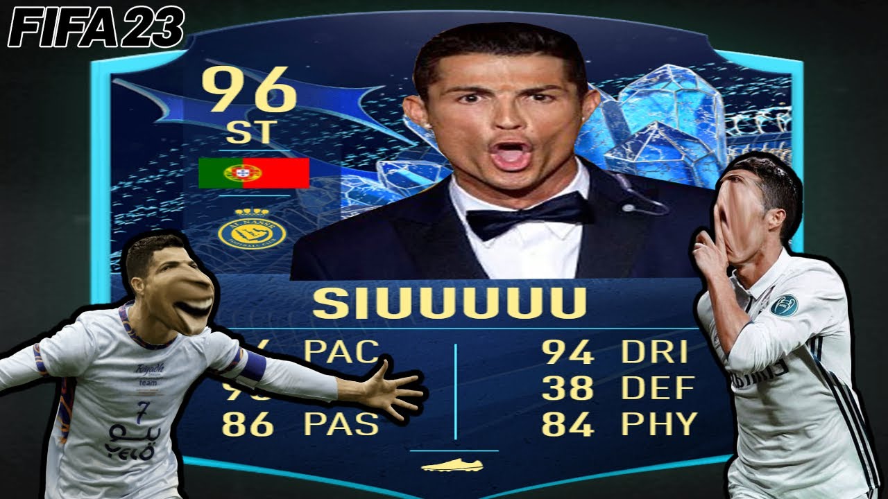 i couldn't afford 99 FUTTIES RONALDO so i bought his TOTS instead...