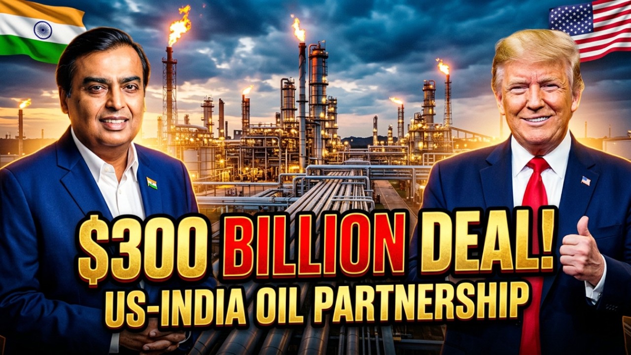 Reliance&rsquo;s $300 Billion Texas Oil Refinery | Trump Calls It Historic Deal