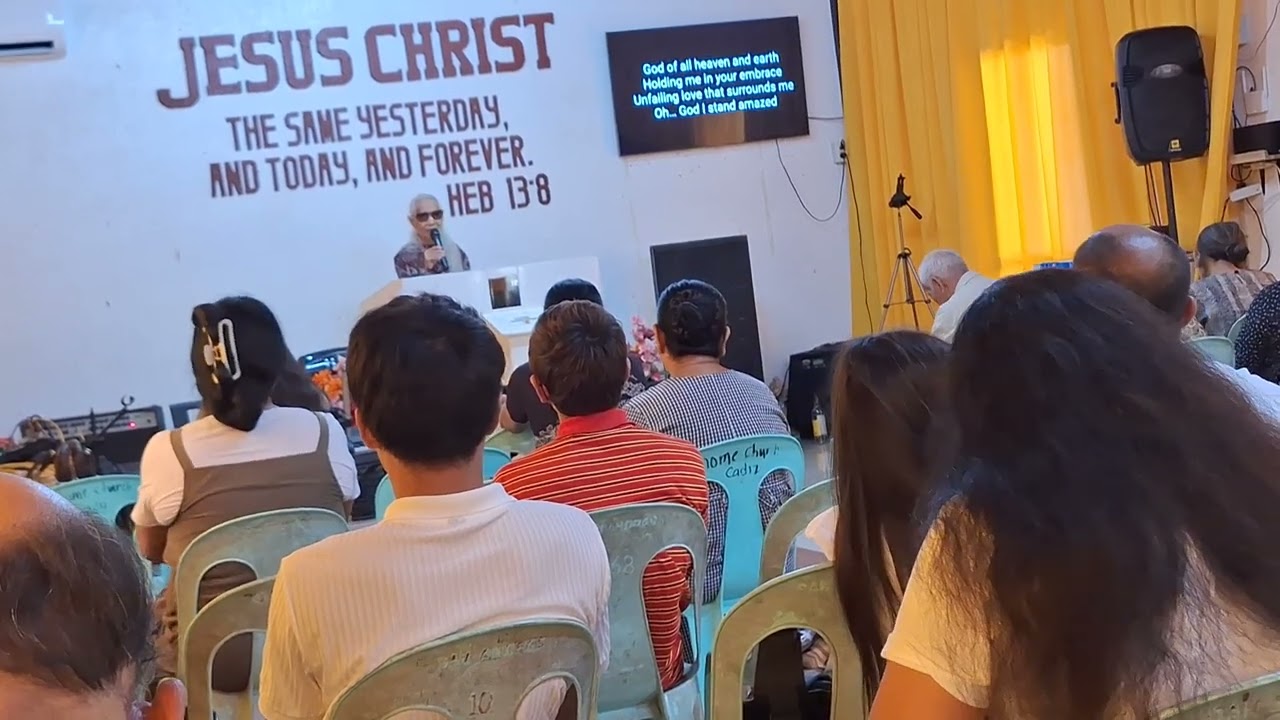 Testimony and song offering