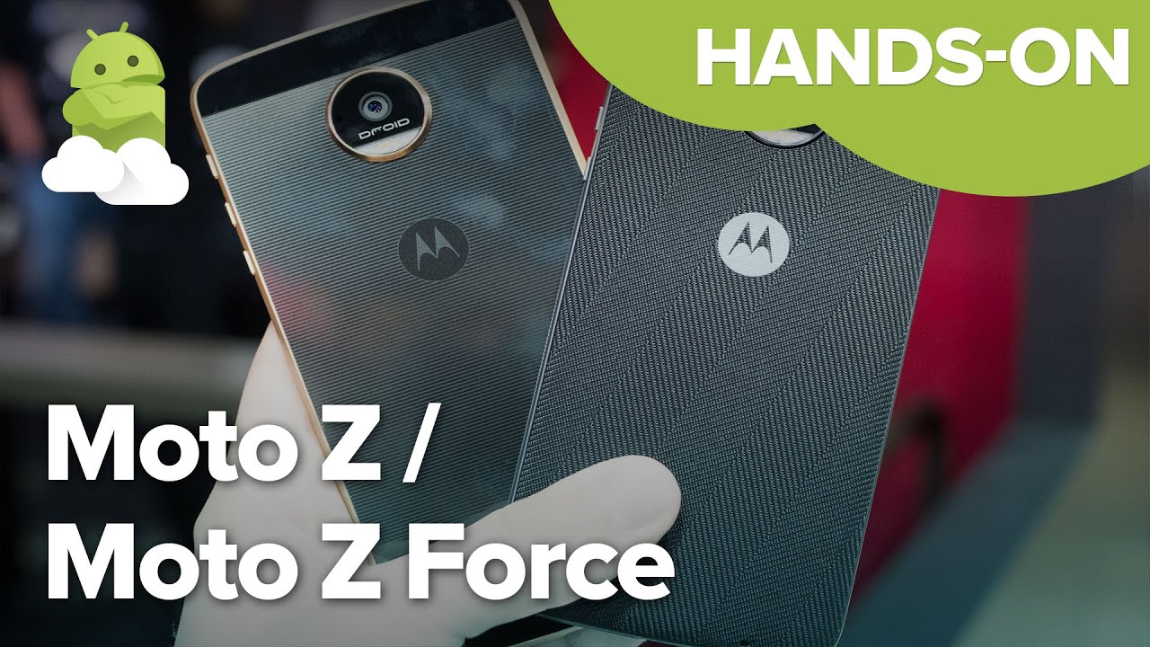 Moto Z and Moto Z Force hands-on preview!