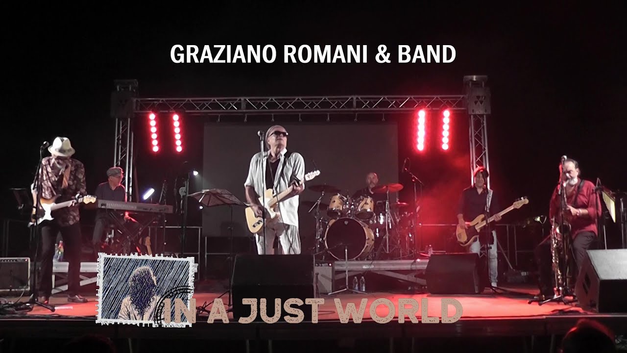 Graziano Romani & Band - In A Just World (live Salvaterra 19/07/25)