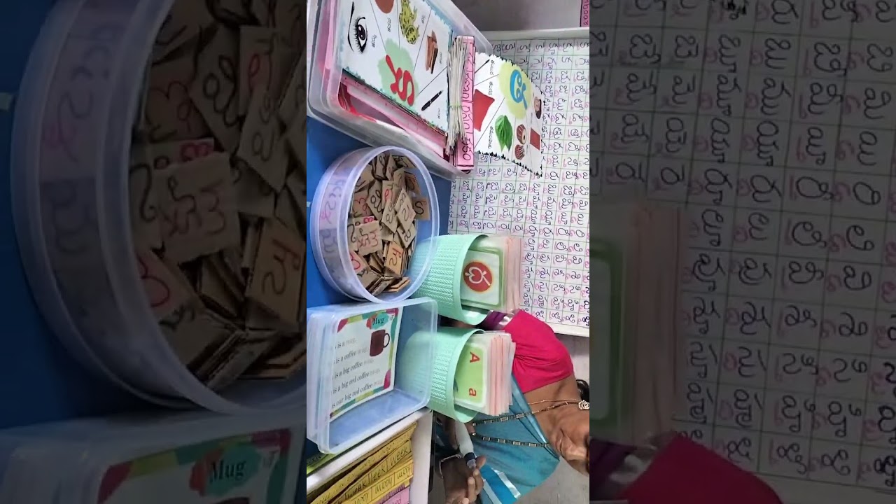 TLM Teaching learning Material prepared by govt school teachers