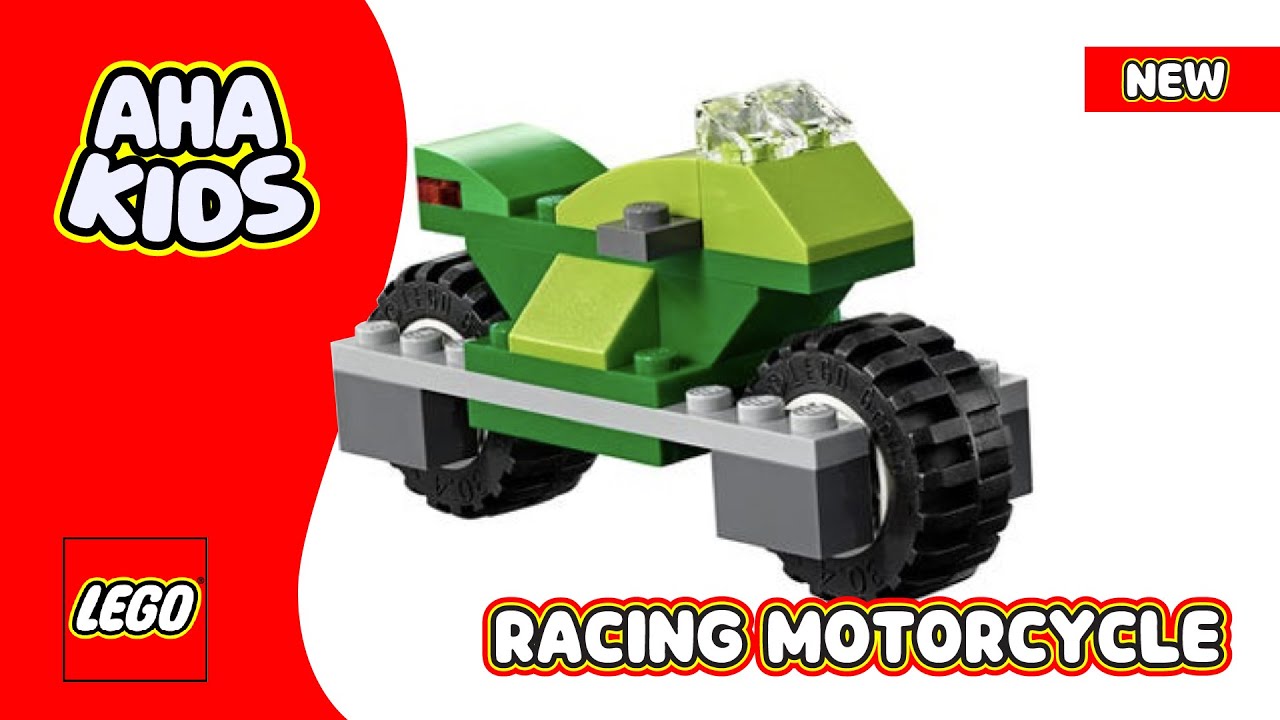 Lego Racing Motorcycle Building Instructions &mdash; LEGO Classic 10715