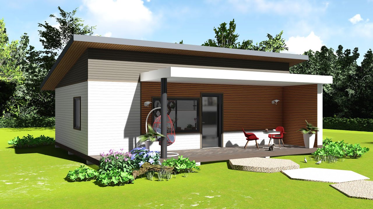 Small house design (775 sqft) (72m²) | 2 bedrooms _06