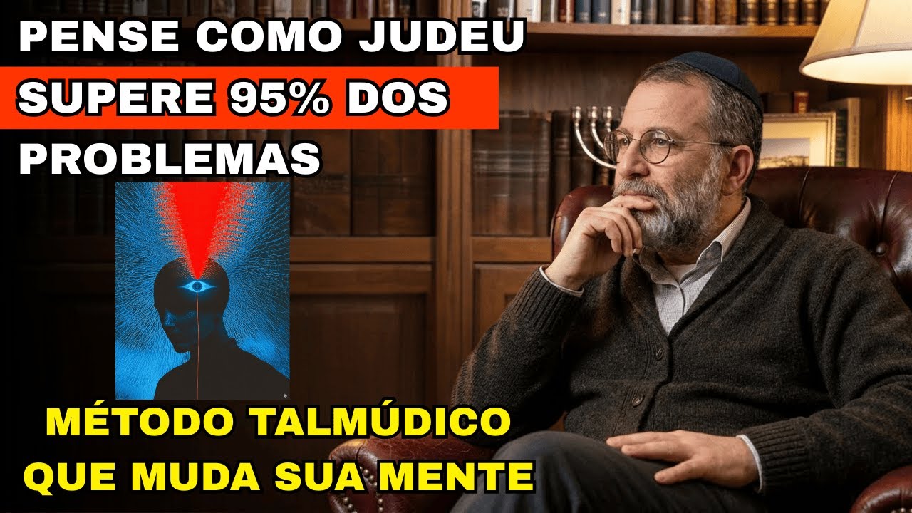 OBRIGUE Sua Mente A Pensar Como Judeu — E Você Vai SUPERAR 95% Dos Seus Problemas Método Talmúdico