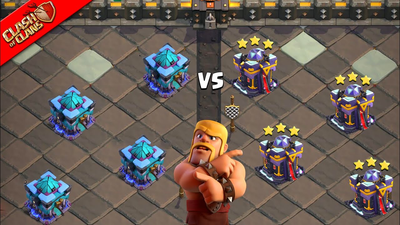 TH13 vs TH15 Max 3 Star Attack - Best Th13 Attack Strategy in Clash of Clans