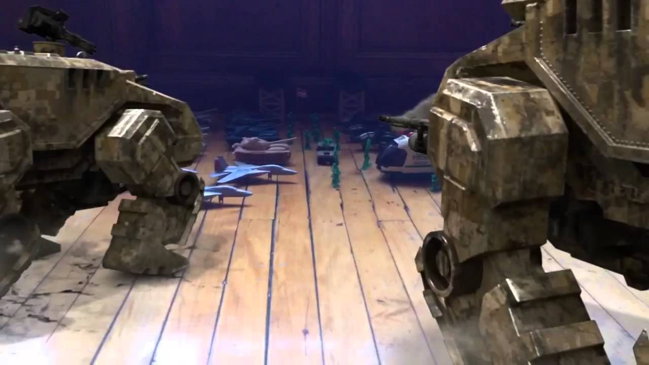 Secret military base attack