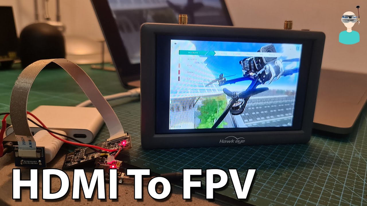 📺 HDMI на FPV — беспроводная передача видео с любого источника HDMI на FPV-очки/экран