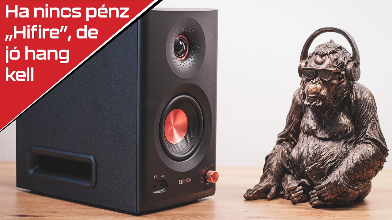 Jobban megéri, mint egy új fapados hifi szett - Edifier MR5 aktív stúdió monitor
