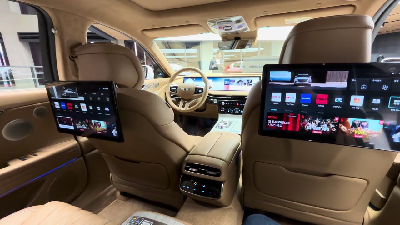 GENESIS Infotainment Upgrade Options. #제네시스gv80 #genesisgv80 #gv80