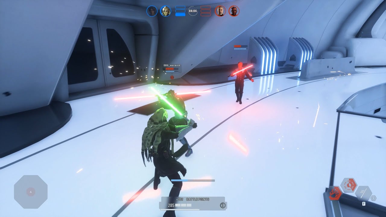 Battlefront 2 - Intense Lightsaber Duels #2 | Kit Fisto vs Maul & Dooku | Season 3