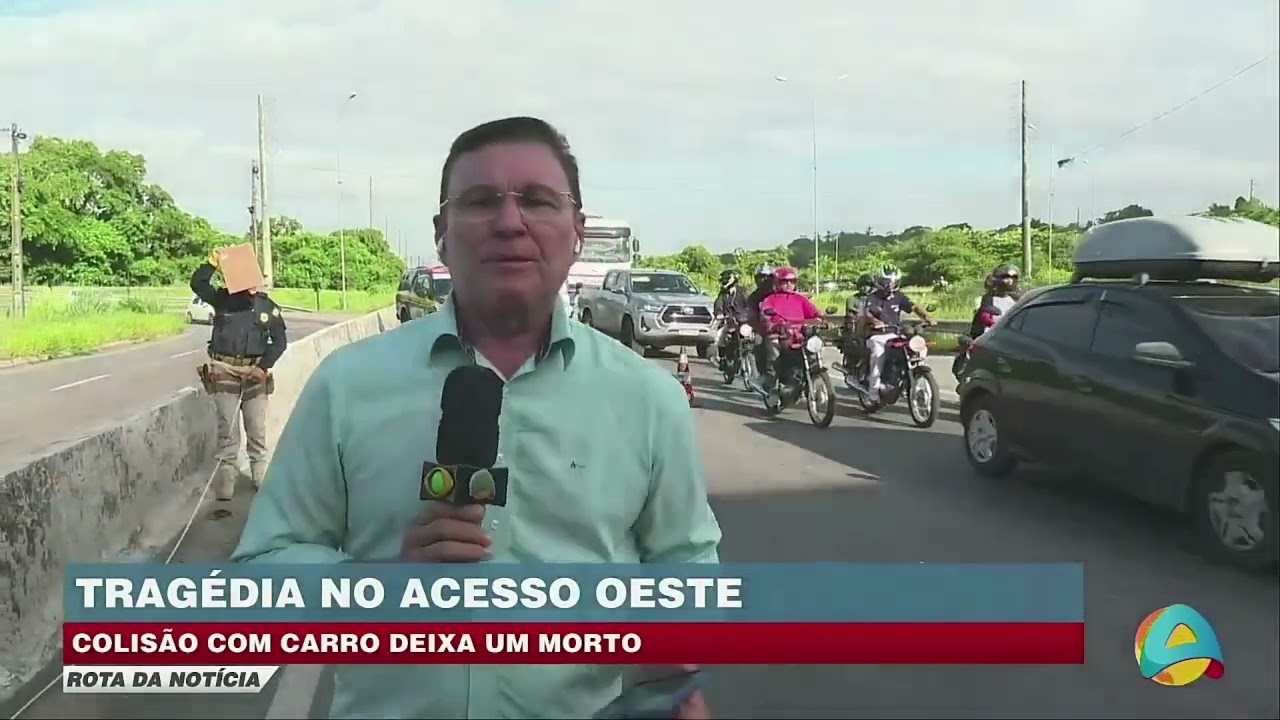 Rota da notícia - Acidente no Acesso Oeste deixa uma pessoa morta