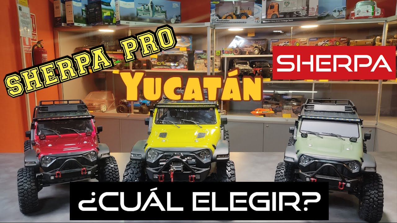¿Absima Sherpa Pro,Yucatan o Sherpa? ¿Cuál elegir? y ¿Porque?