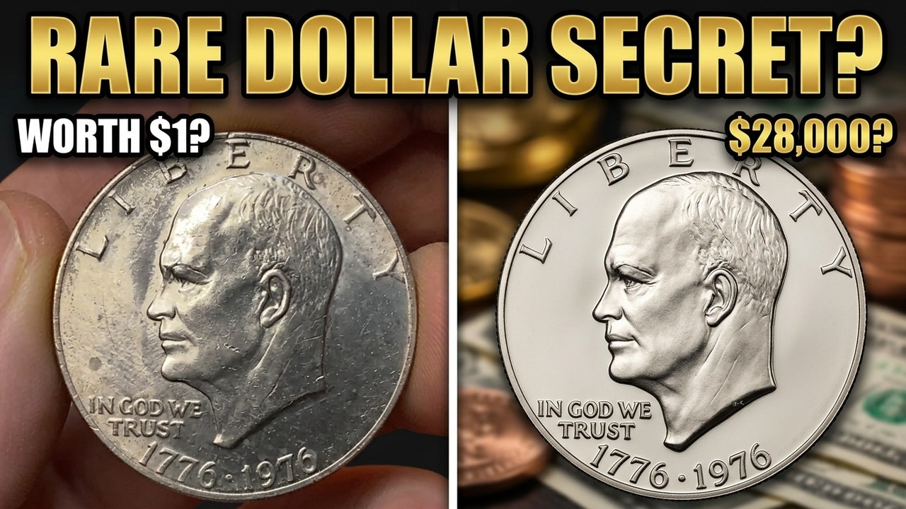 Learn All About the 1976 Eisenhower Dollar and Why Some Coins Are Worth Up to $28,000!