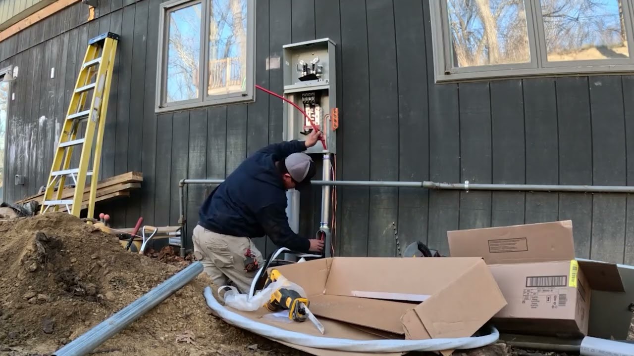 They got a Tesla so we rewired their house #rewiring #iowa #electrician #electrical  #desmoines