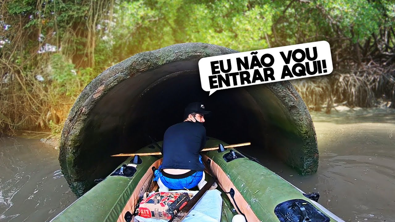 FOMOS ARRASTADOS PARA DENTRO DO ESGOTO