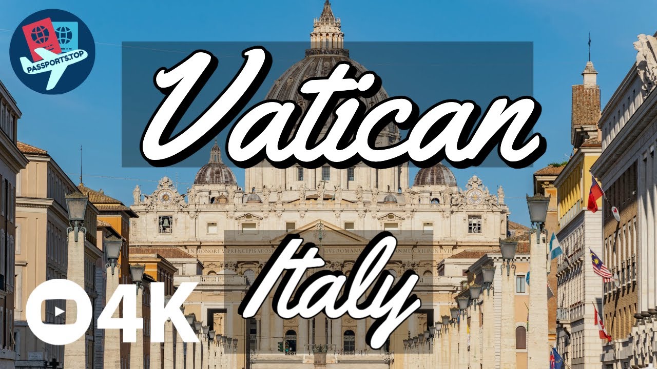 Best POV Virtual Tour of the Vatican Museums and Saint Peter's Basilica - Rome - Italy - 4K UHD