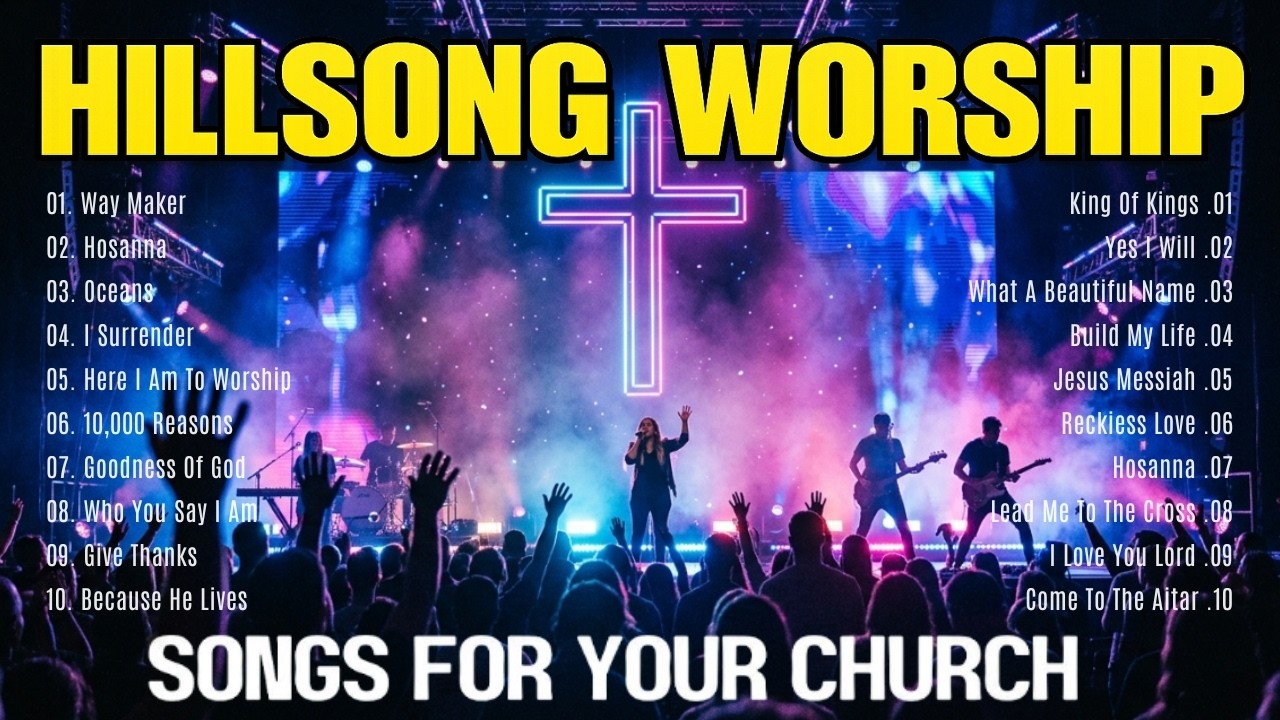 Best Hillsong Worship Songs 2026 ✝️ Nonstop Spirit-Filled Christian Praise & Worship Music