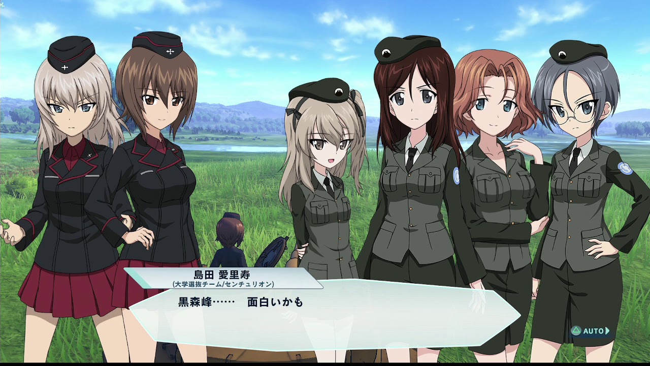 【ガールズ＆パンツァーDTM】争奪戦モード「黒森峰女学園」会話シーン集 Part2(GIRLS und PANZER Dream Tank Match Story scene collection)