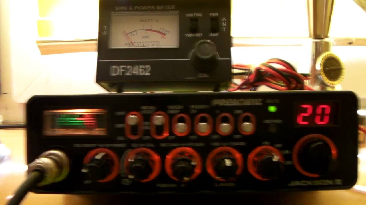 INSTRUKCJA CB-Radio. Jak ustawić pokrętła SQ (Squelch) i RF-GAIN.