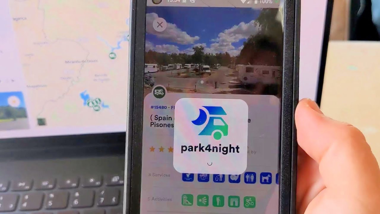 Using Park4Night and organizing motorhome life