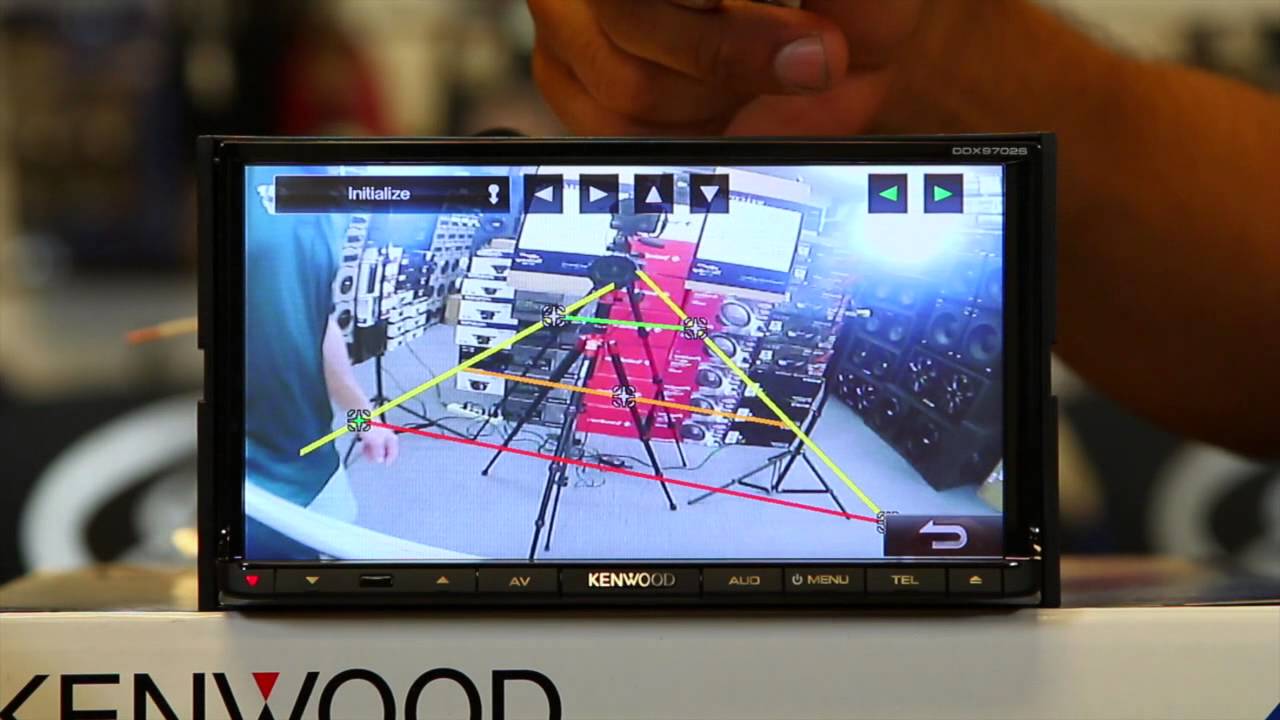 How to use the backup camera settings on Kenwood's new DDX9702S smart phone multi media radio