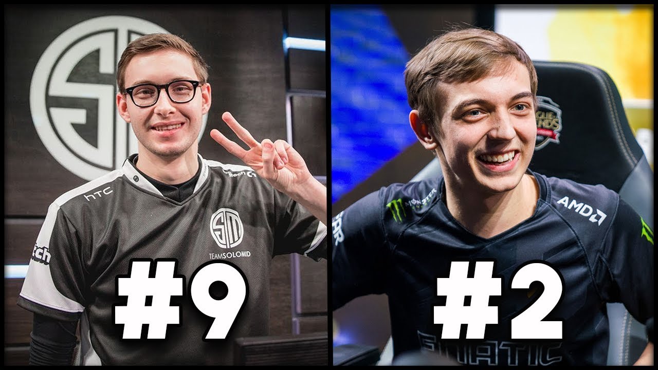 Ranking The 10 Best Western League of Legends Players Of The Decade
