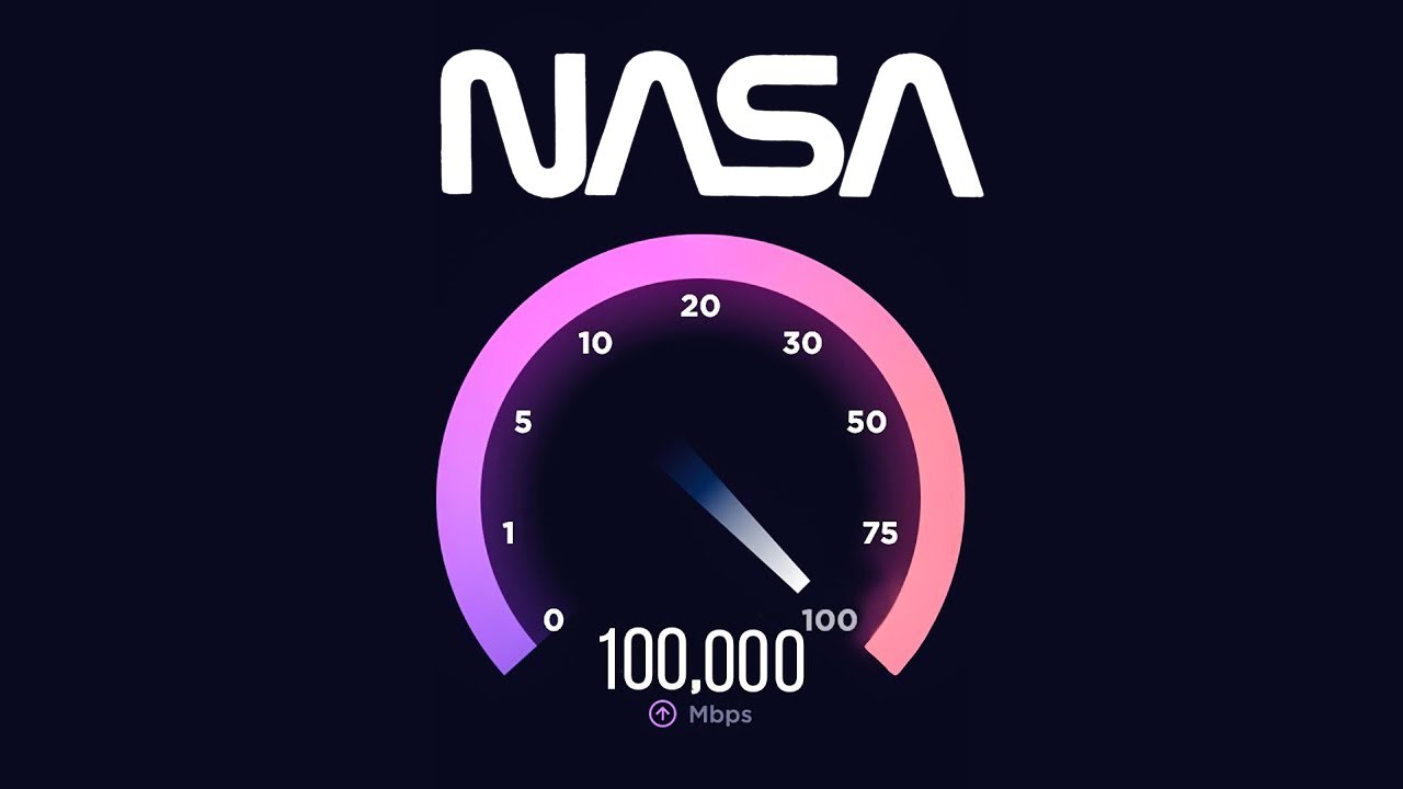 Что, если бы у вас была скорость интернета NASA? (97 000 Мбит/с)
