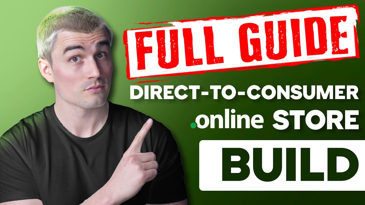 How to Build a DTC Online Store: Step-by-Step Guide for Beginners (Targets Newcomers)