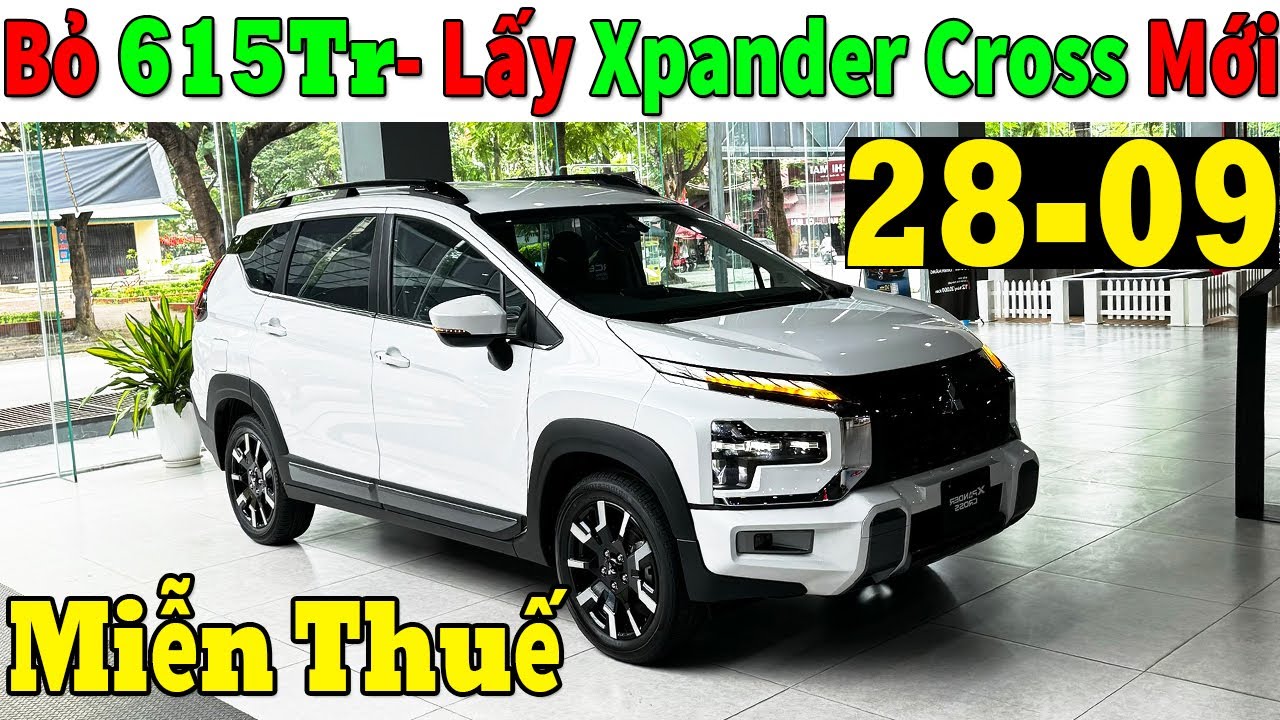 ✅Chi Tiết Mitsubishi Xpander Cross 2025 Mới Ra Mắt Miễn 100% Thuế| Lăn Bánh Xpander Cross | Topcarvn