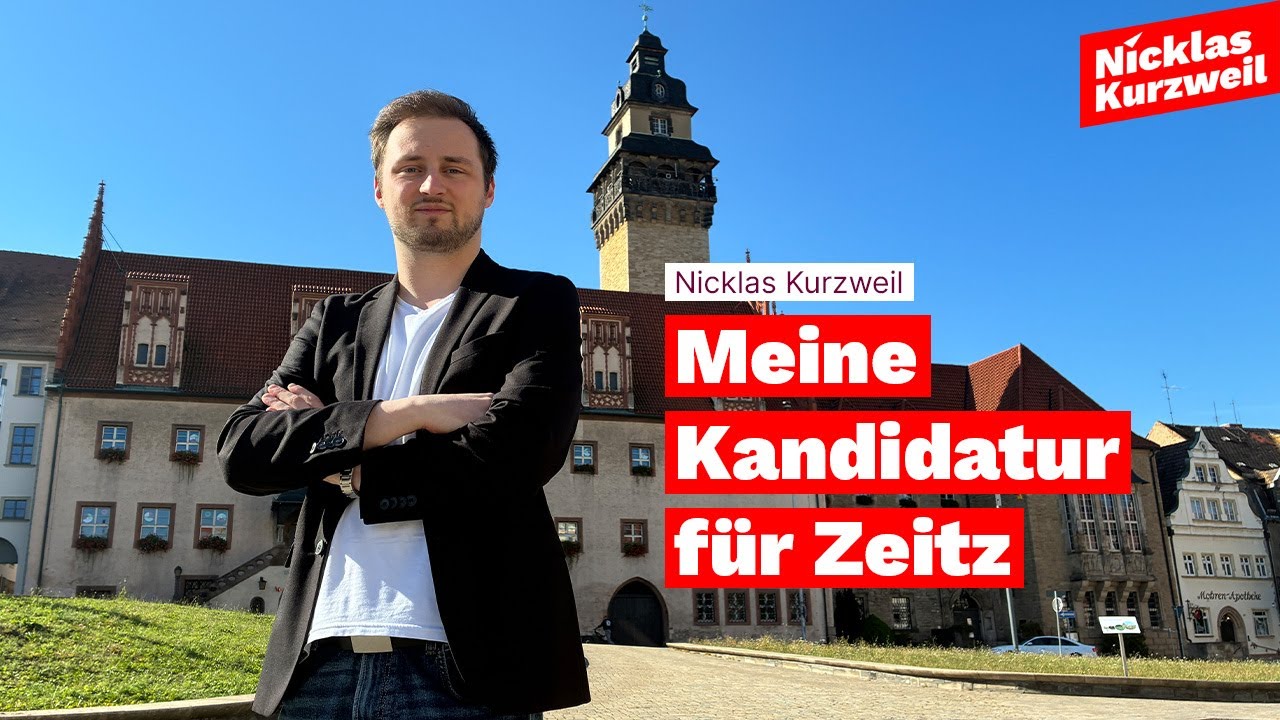 Meine Kandidatur für Zeitz - Nicklas Kurzweil (Die Linke)