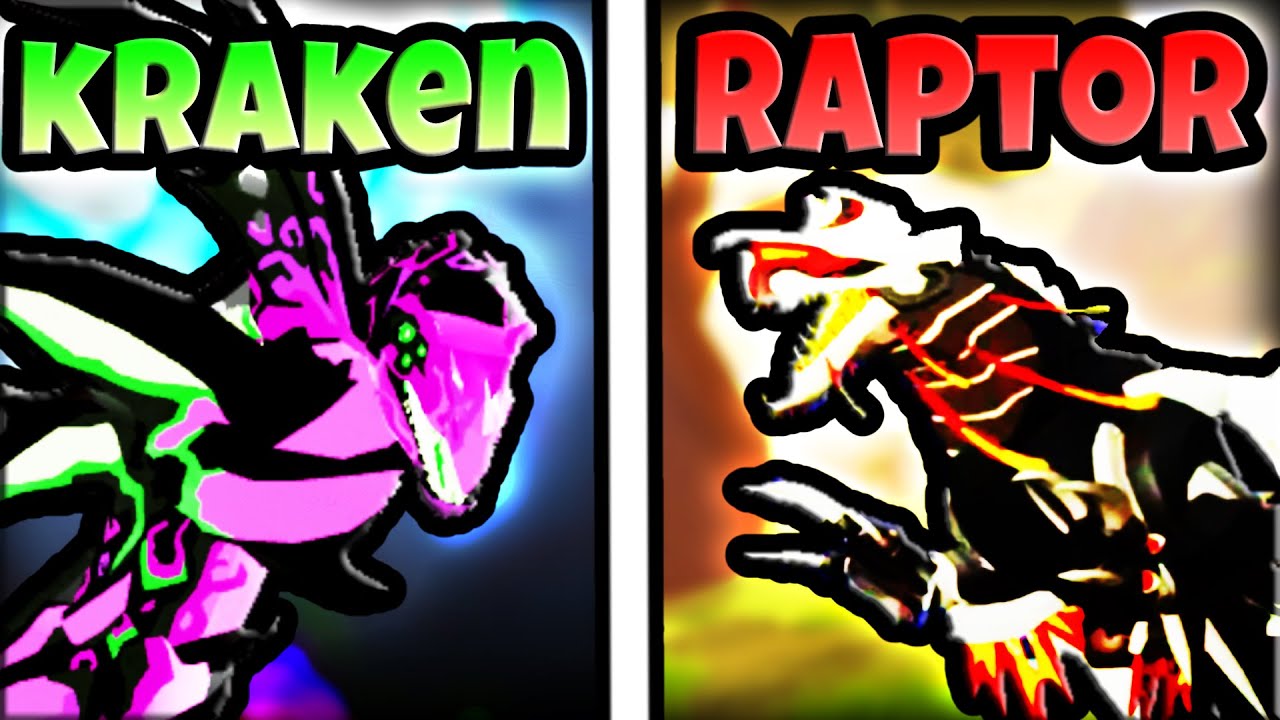The KRAKEN & RAPTOR are BROKEN!! | Creatures of Sonaria