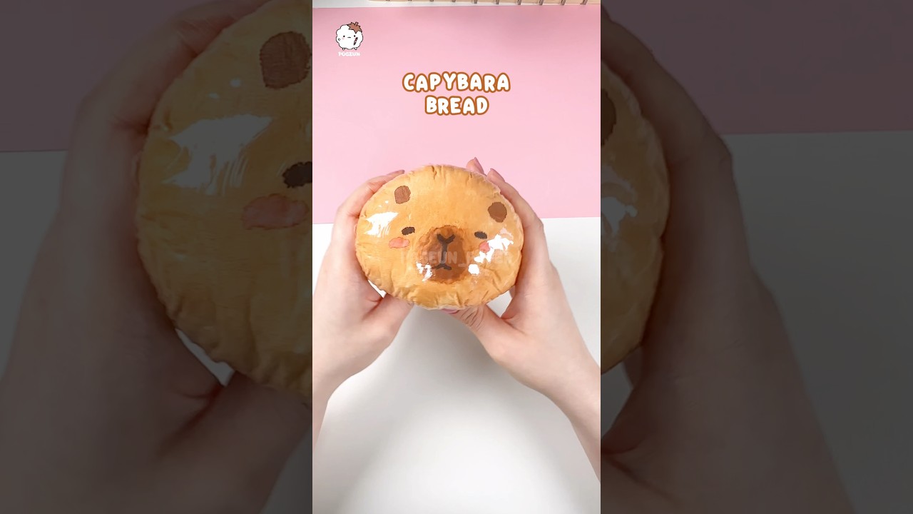 Capybara bread🍞 Tissue DIY