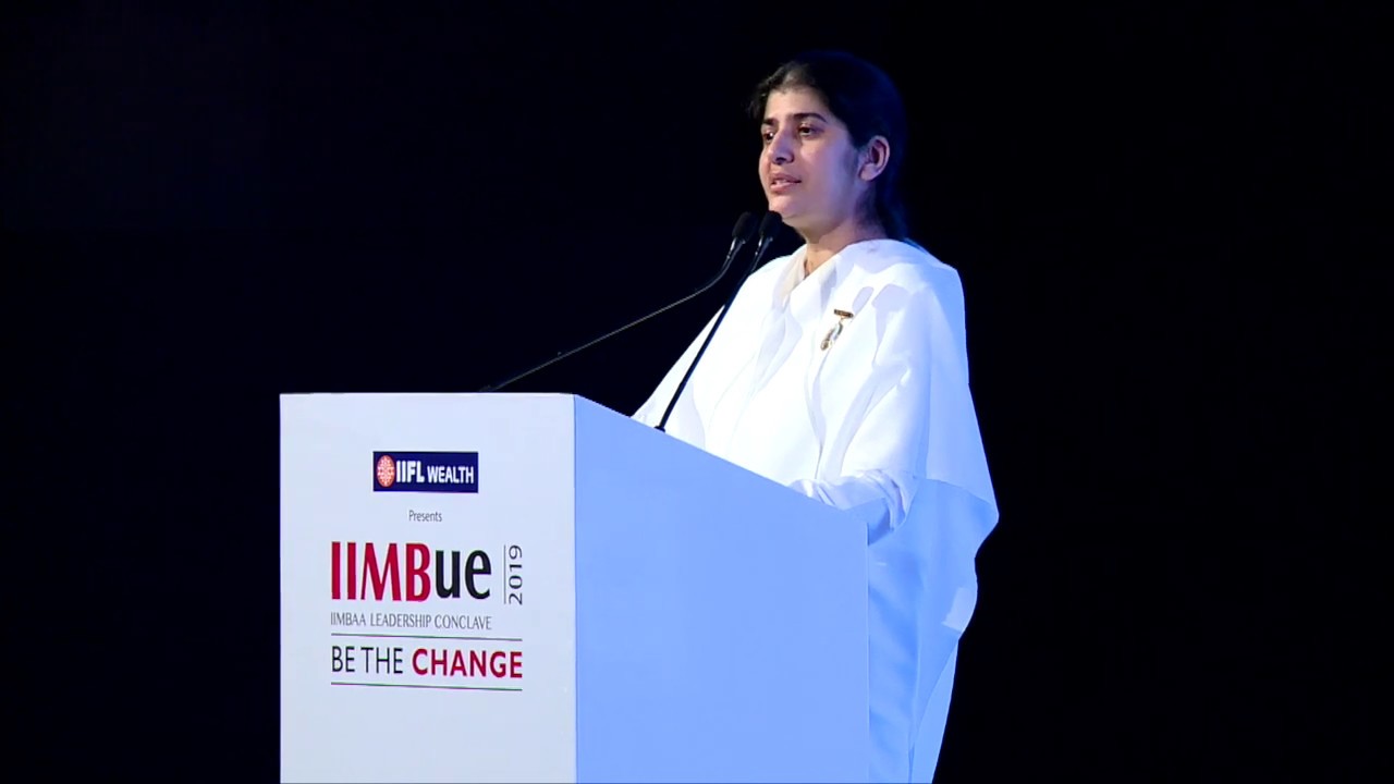 Brahma Kumari Sister Shivani in 