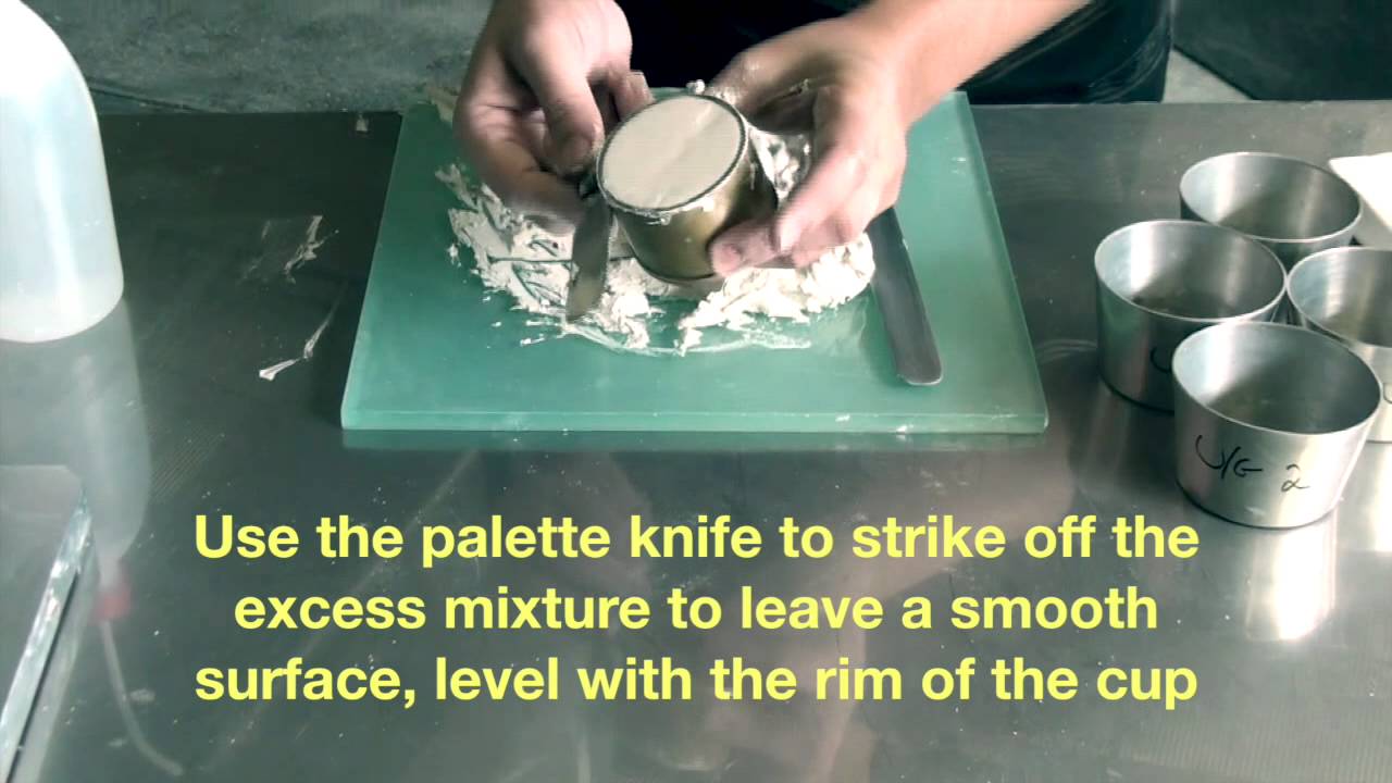 Falling cone test