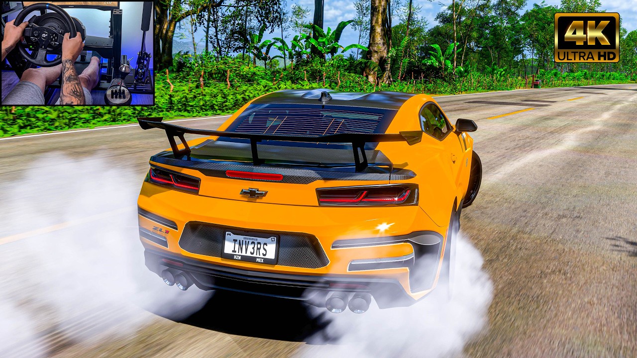 Chevrolet Camaro ZL1 1LE - Forza Horizon 5 | Thrustmaster T300 RS Gameplay @Inv3rs_