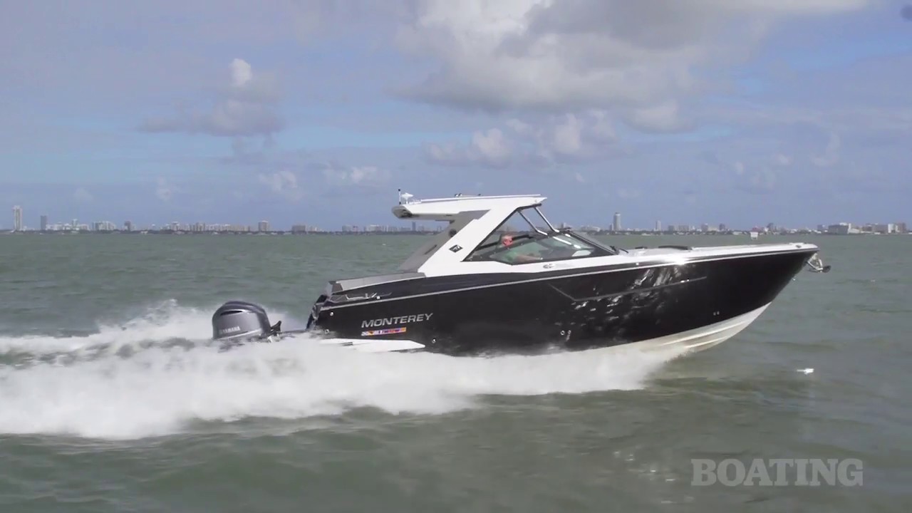 Boating Magazine's Boat Test & Review On Monterey's  385SE