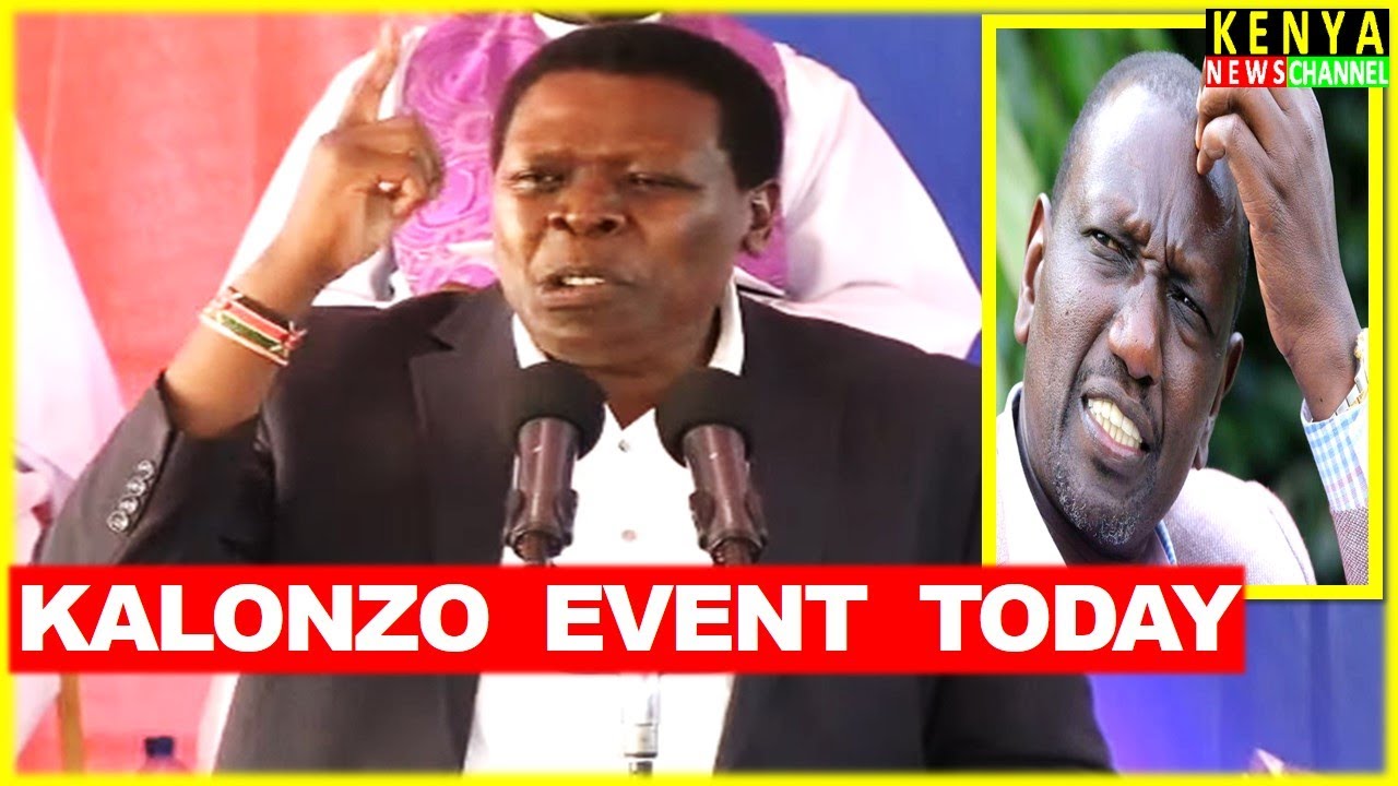 WAMALWA ON FIRE as he Lectures Ruto badly with Kalonzo today in Kitui