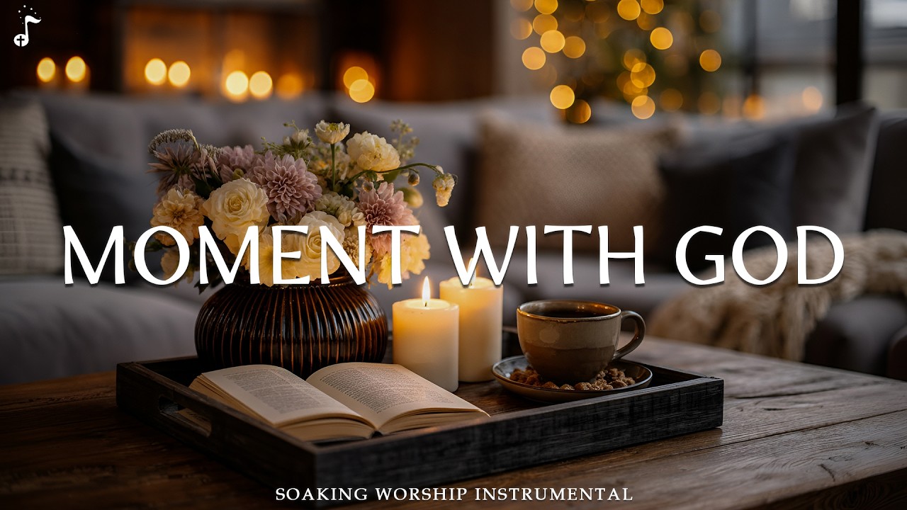 MOMENT WITH GOD - Peaceful Instrumental Worship for Prayer and Inner Peace with Bible Scriptures