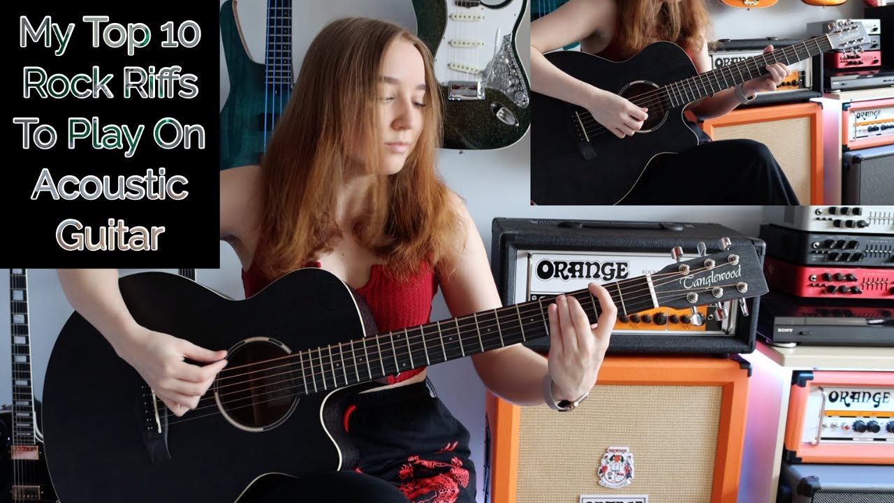 My Top 10 Rock Riffs To Play On Acoustic Guitar