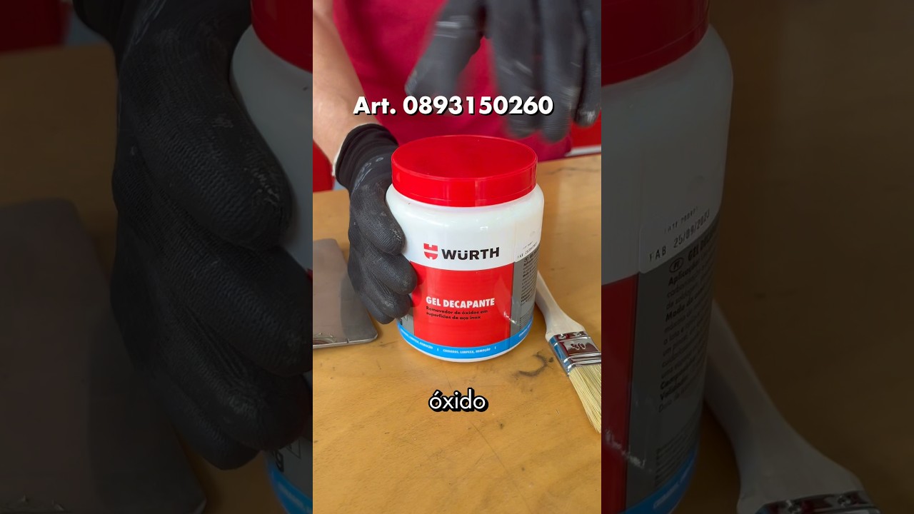 GEL DECAPANTE DE &Oacute;XIDO PARA ACERO INOXIDABLE. (N&ordm; de art. 0893150260).