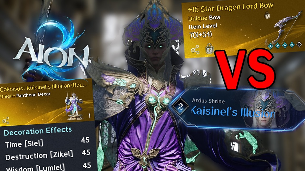 Nightmare: Kaisinel's Illusion vs 3500 Ranger (w/ Star Dragon Bow) | Aion 2