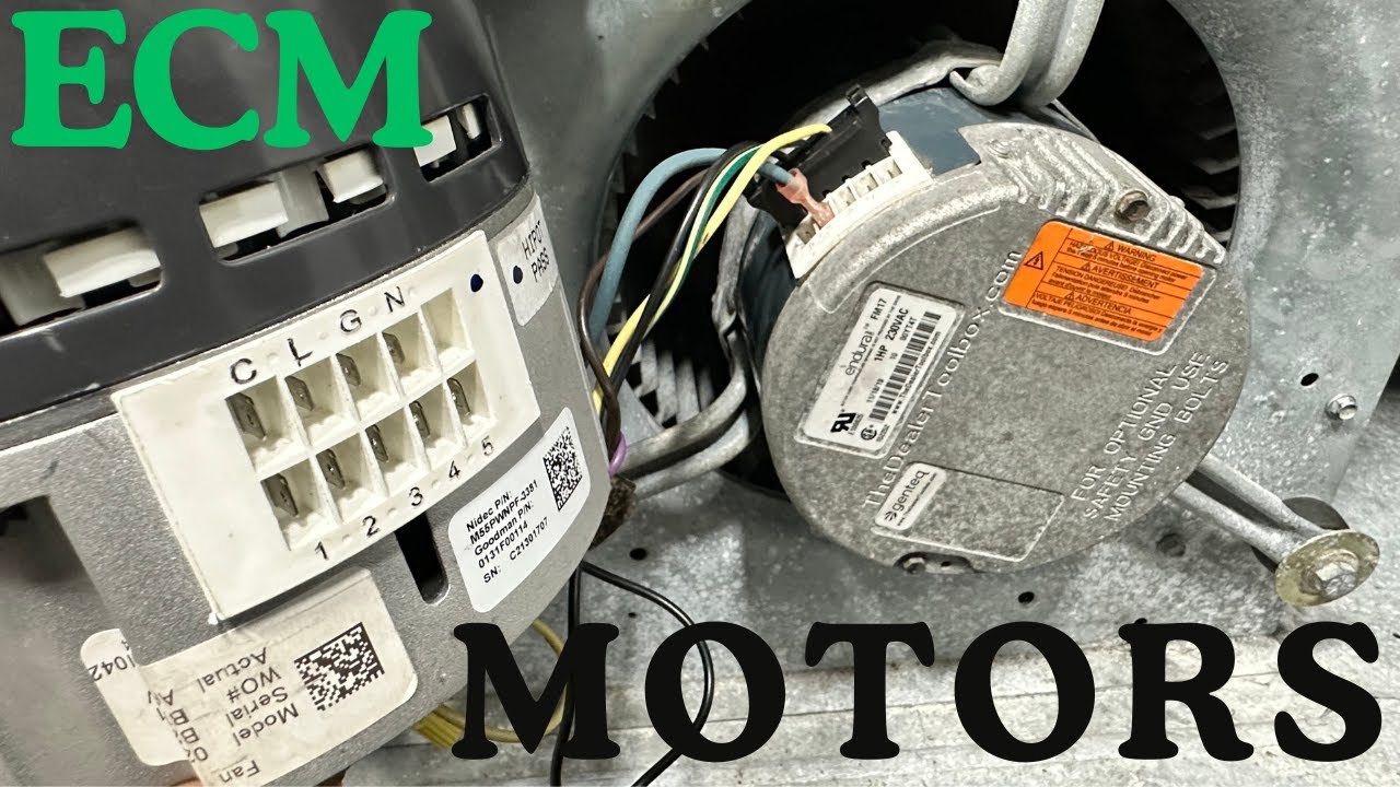 Как проверить двигатели ECM — Обучение HVAC