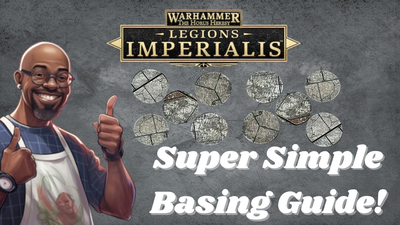 Легкие базы для Warhammer Legions Imperialis!