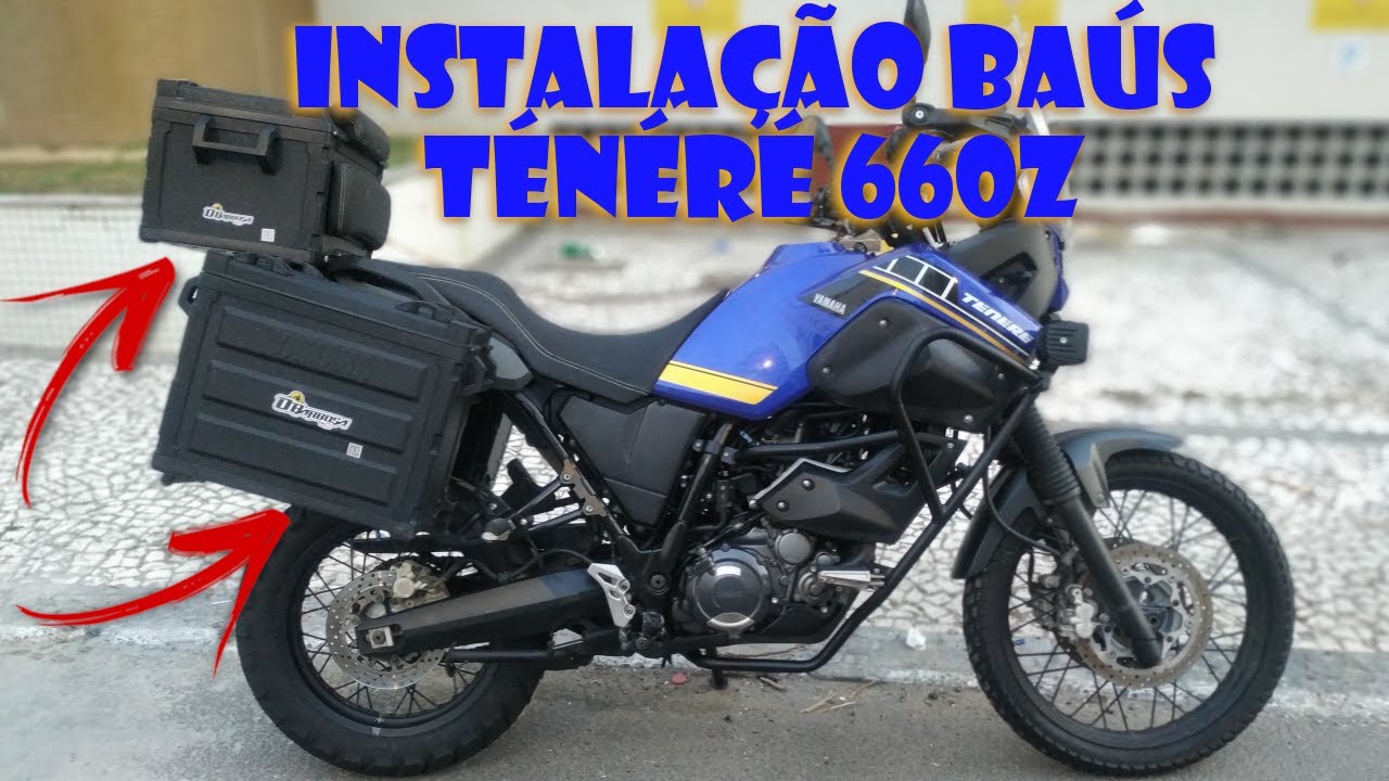 Instalação Baús Originais Yamaha Ténéré 660Z | 